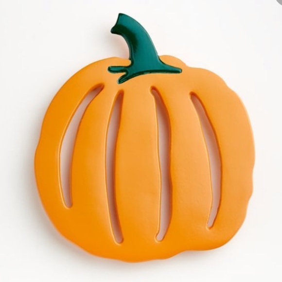 Crate&barrel Pumpkin Trivet - Picture 13 of 13